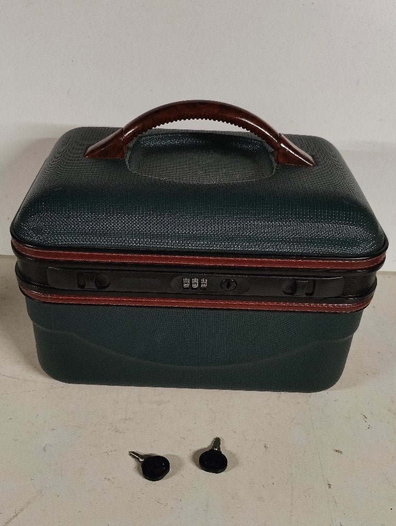 Vintage beautycase met sleutels, Enlèvement ou Envoi, Comme neuf
