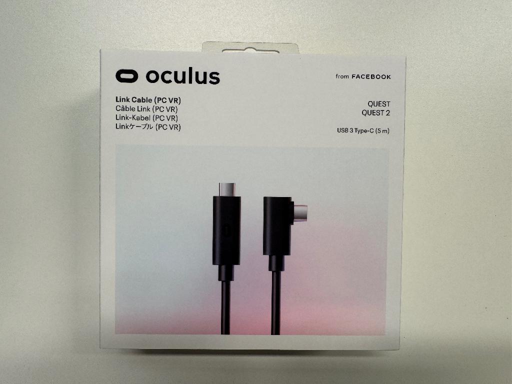 Oculus Link kabel USB-C – 5 m – VR headset, Informatique & Logiciels, Pc & Câble réseau, Neuf, Enlèvement