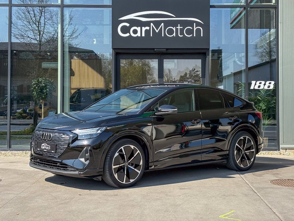 Audi Q4 E-Tron SB 40 S-Line - ACC | CAMERA | STOELVERWARMING, Autos, Achat, Euro 6, Entreprise, Garantie prolongée