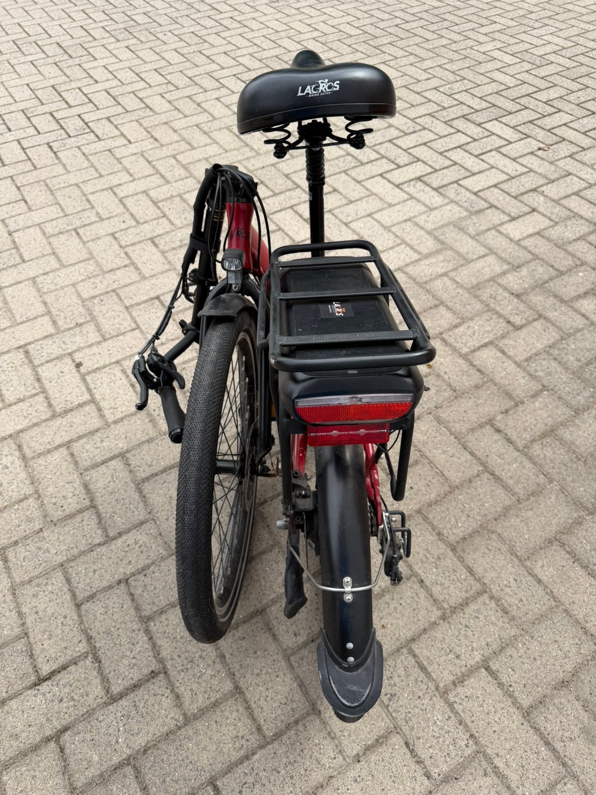 LACROS Ambling, mooie elektrische plooifiets. Lage instap, Ophalen, Zo goed als nieuw, Totaal opvouwbaar, 20 inch of meer