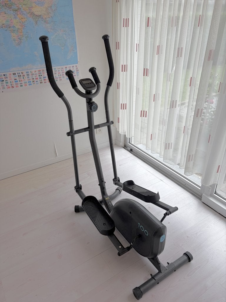 Vélo elliptique  DOMYOS 100 EL sans taille, Comme neuf, Enlèvement, Métal, Jambes