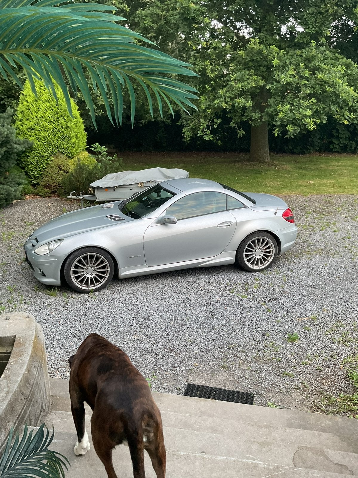 Mercedes compressor k200 160000 km 2005, Zwart, Particulier, Te koop, Rood