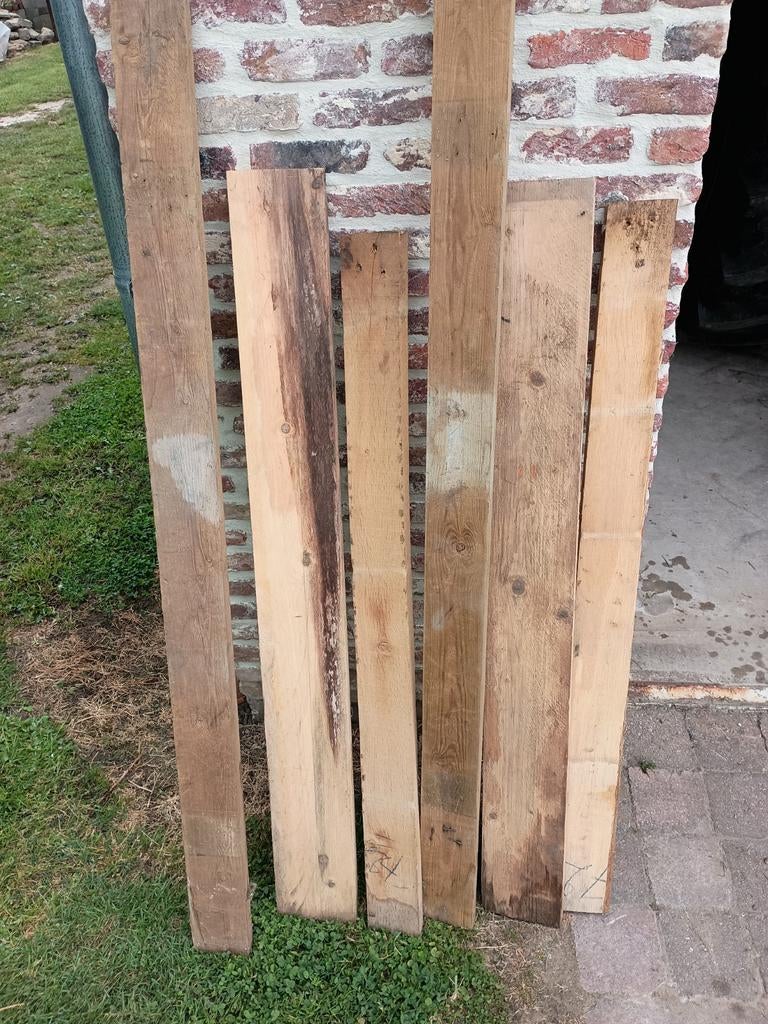Lot houten planken, Doe-het-zelf en Bouw, Hout en Planken, Ophalen