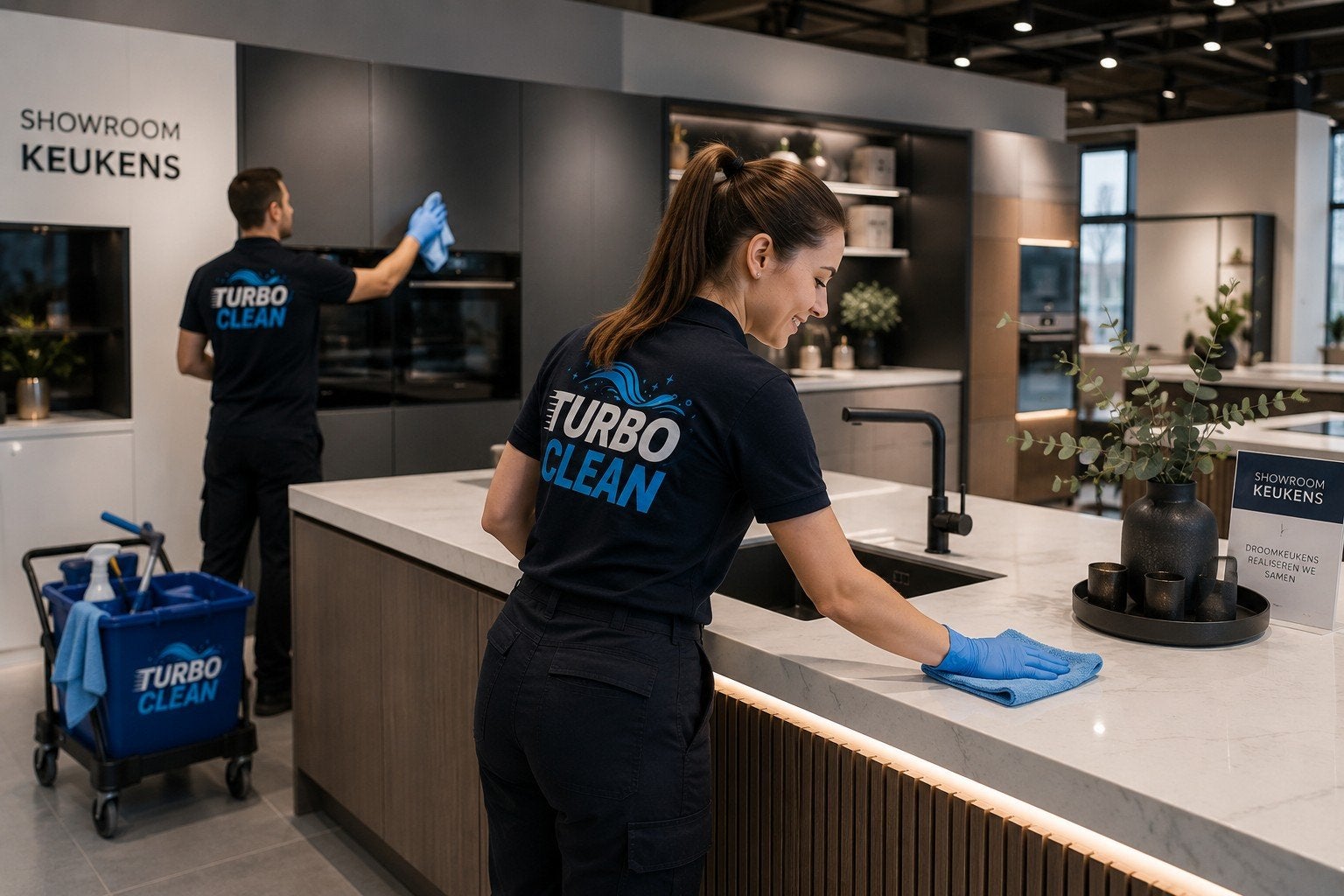 PROFESSIONEEL SCHOONMAAKBEDRIJF – TURBO CLEAN 24/7, Glazenwassen binnen
