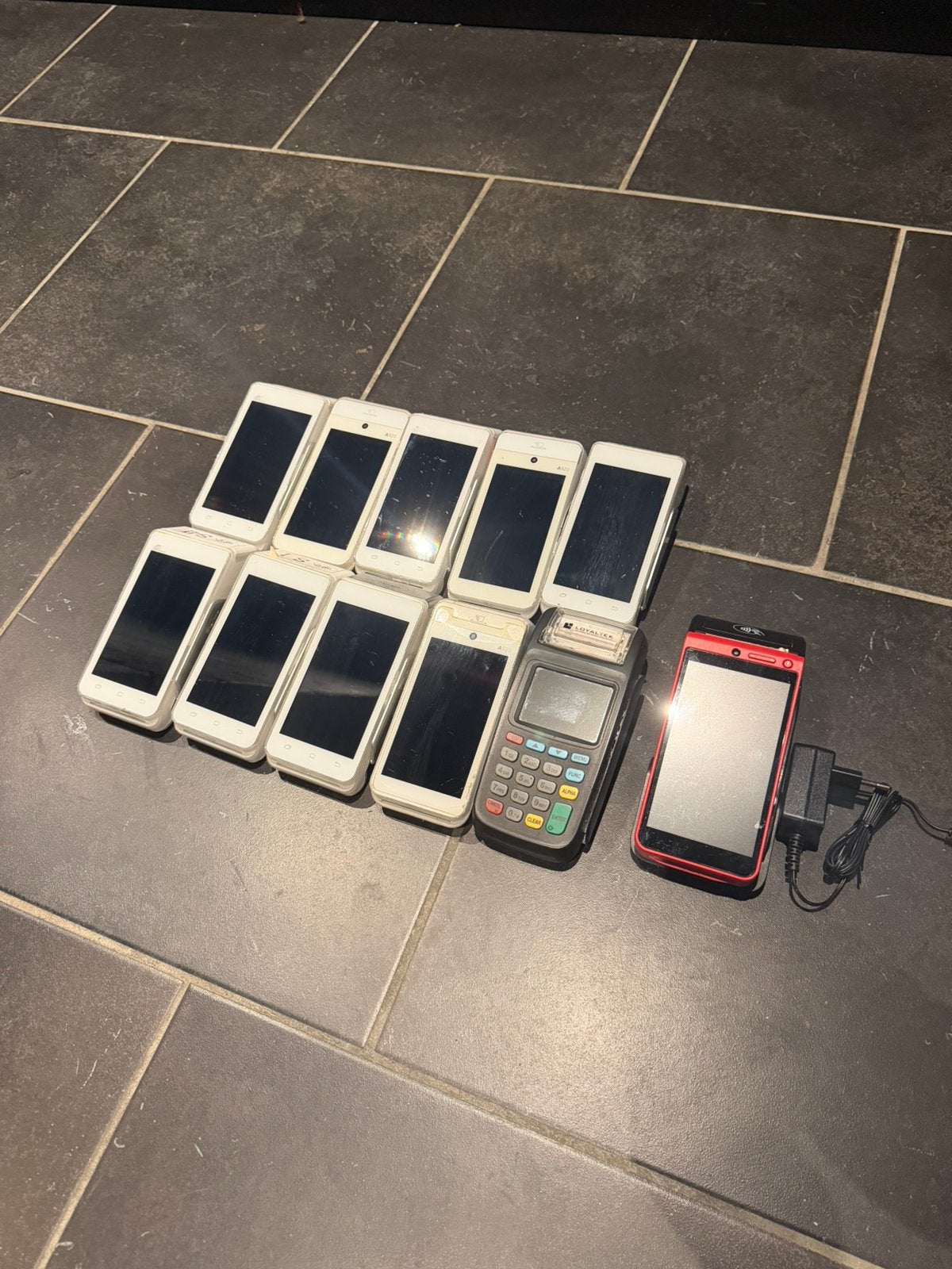 Betaalterminal, Ophalen, Gebruikt