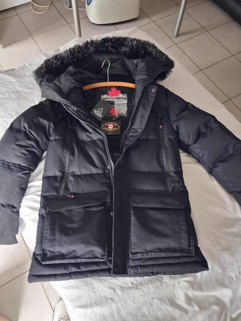 PARKA NEUF Zavetti Canada S, Neuf, Enlèvement, Taille 46 (S) ou plus petite, Zavetti