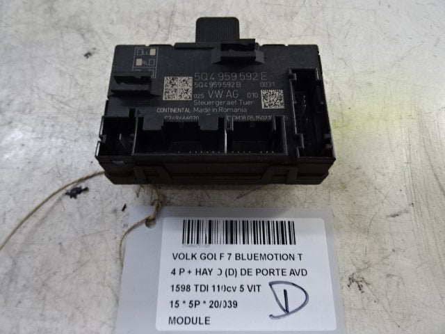 UNITE ELECTRONIQUE Volkswagen Golf VII (AUA) (5Q4959592E), Autos : Pièces & Accessoires, Utilisé, Volkswagen
