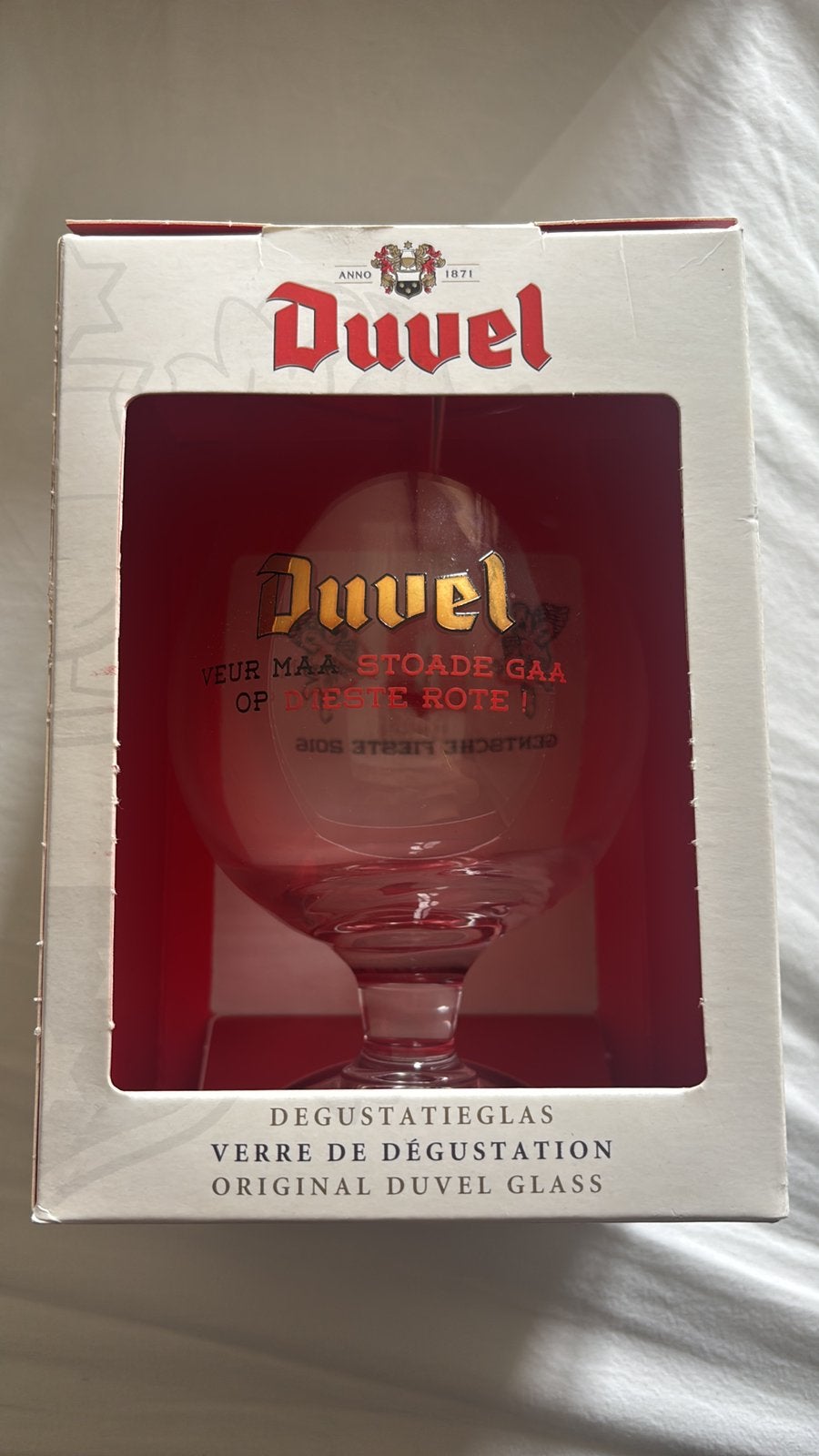 Duvel gentse feesten 2016, Ophalen of Verzenden, Zo goed als nieuw, Duvel