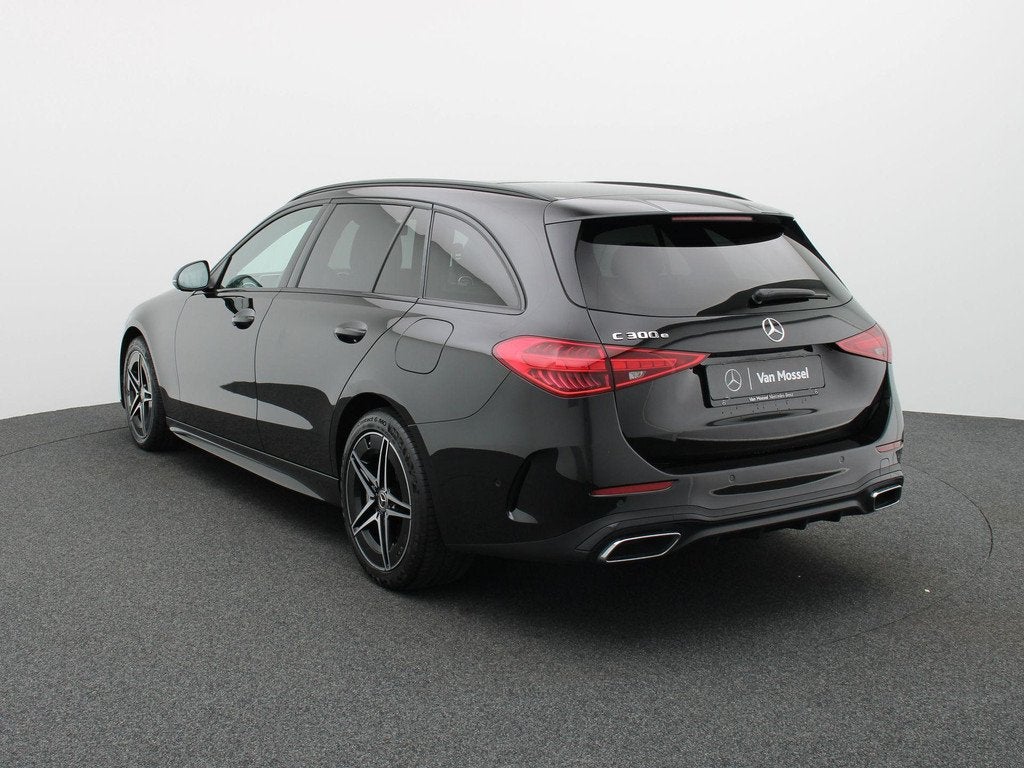 Mercedes-Benz C-Klasse 300 e AMG Line Estate + PANORAMISCH D, Achat, 1800 kg, Noir, Automatique