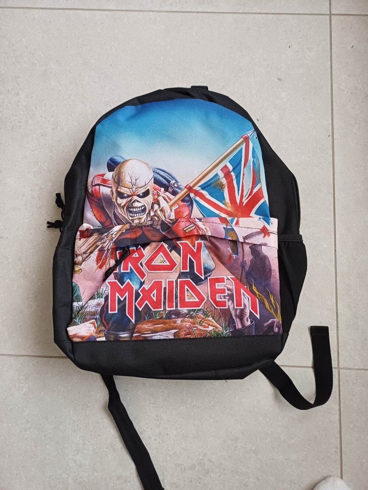 Iron Maiden 'The Trooper' Rugzak (Rocksax) – Band Merch, Ophalen
