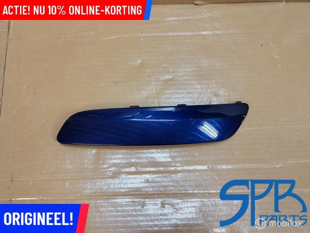 BUMPER SIERLIJST LINKSVOOR GOLF 5 GTI VARIANT JETTA 5 BLAUW, Auto-onderdelen, Gebruikt, VOLKSWAGEN, Volkswagen, Ophalen of Verzenden