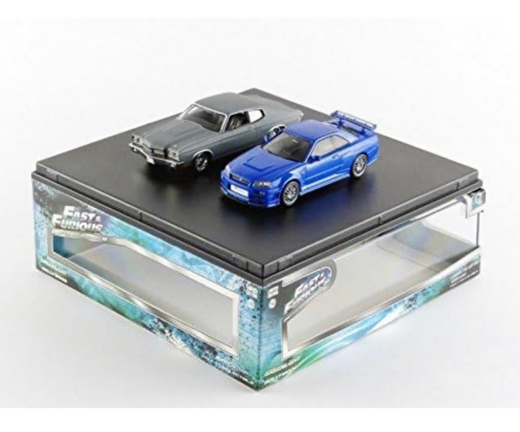 Fast & Furious 1970 CHEVELLE & 2002 NISSAN SKYLINE model-set, Ophalen of Verzenden, Nieuw, Auto
