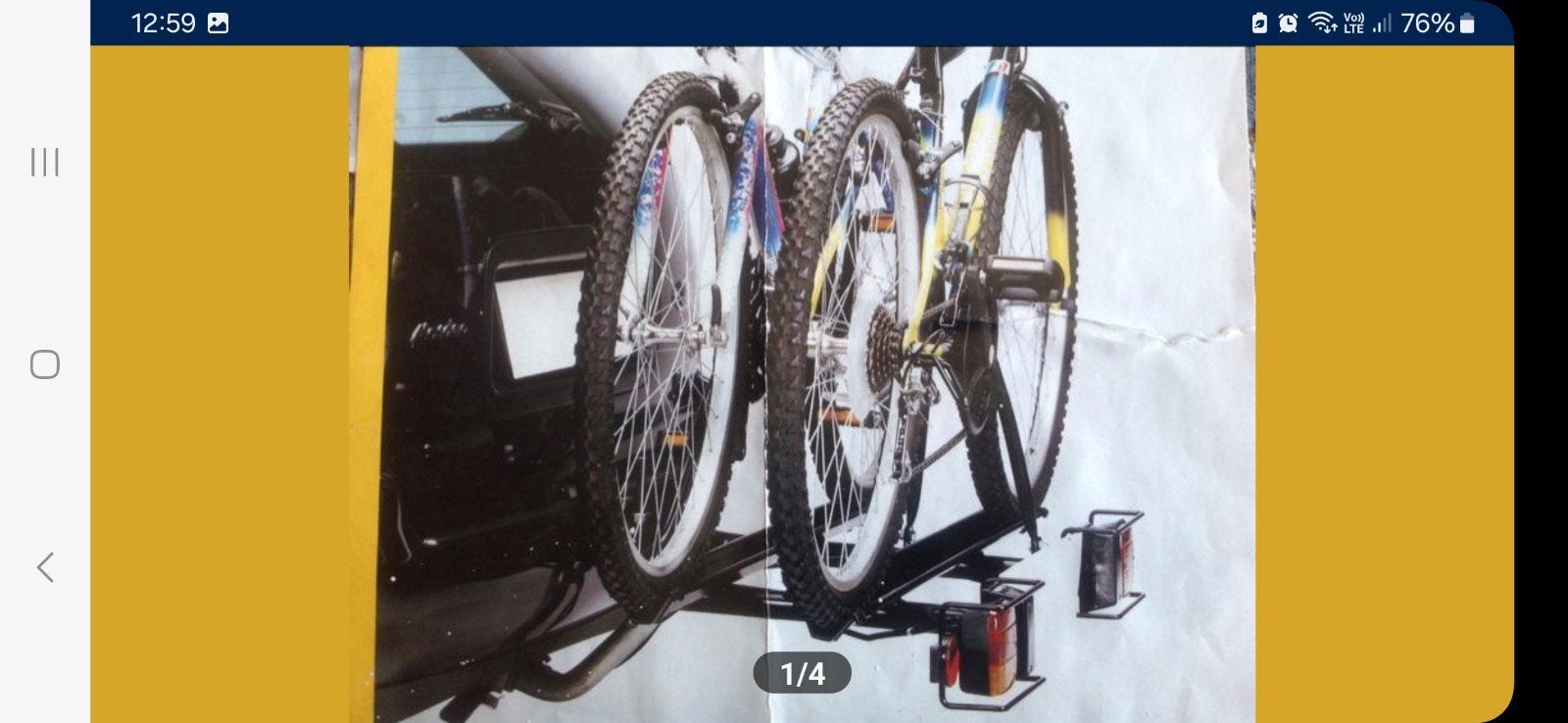 Fietsdrager nieuw. Niet geschikt voor elektrische fietsen., Auto diversen, Fietsendragers, Ophalen, 2 fietsen, Nieuw, Trekhaakdrager