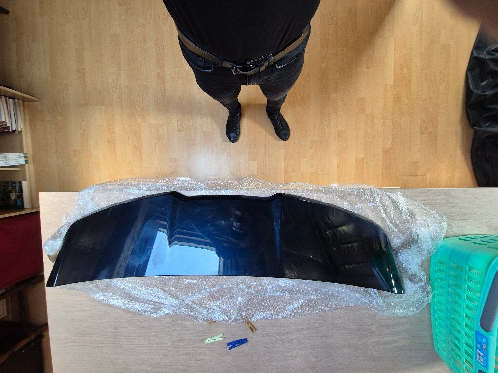 Spoiler becquet de coffre arrière original Audi RS6 c8, Enlèvement, Utilisé, Arrière, Audi