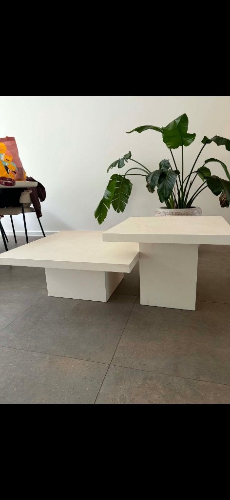 2 grote moderne salontafels, Maison & Meubles, Tables | Tables de salon, Enlèvement, Neuf, Autres matériaux