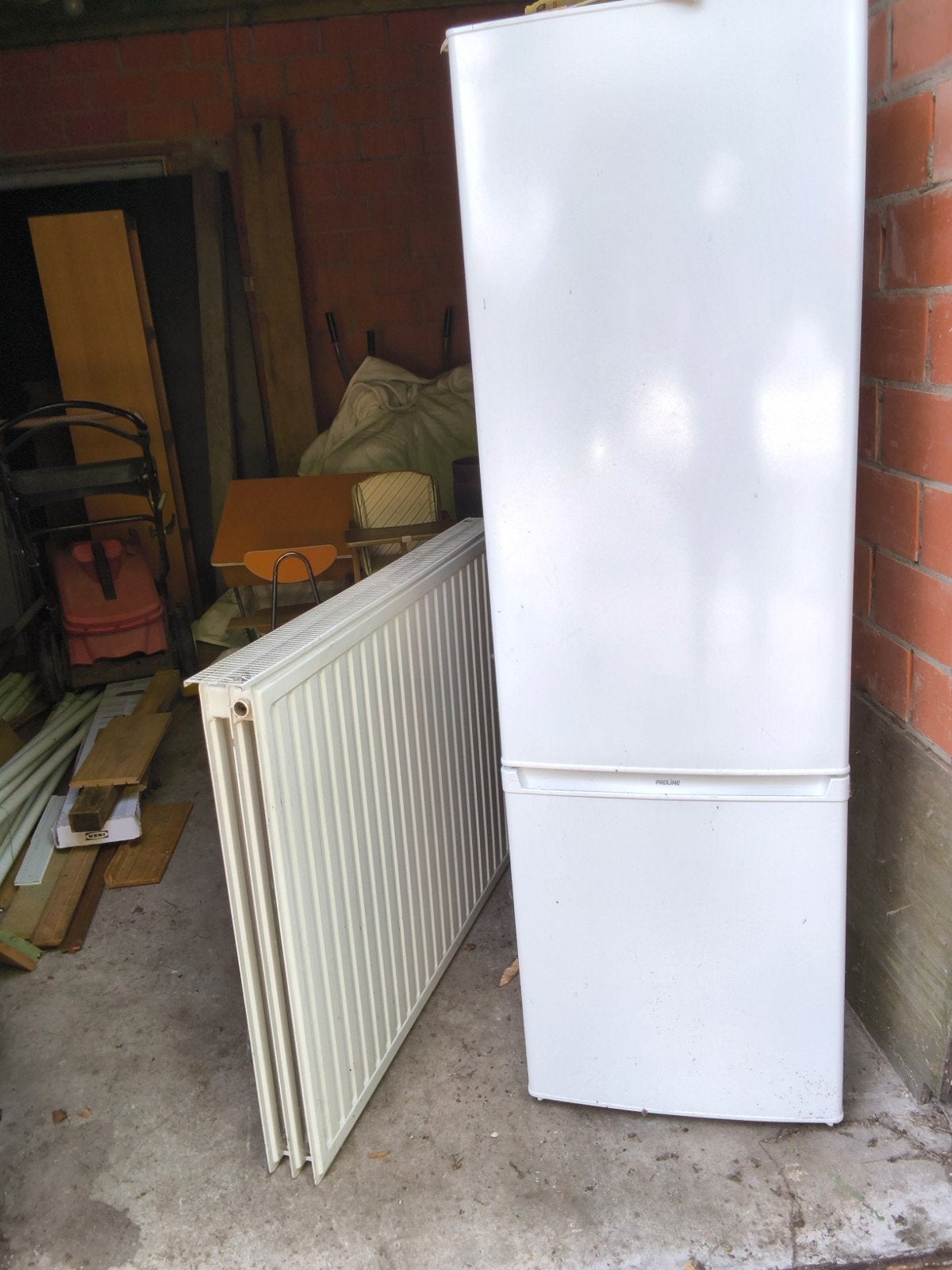 Frigo en diepvries merk proline, Electroménager, Congélateurs, Enlèvement