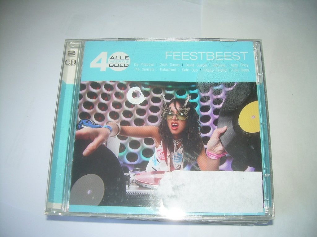 2 CD S - ALLE 40 GOED - FEESTBEEST, Cd's en Dvd's, Cd's | Verzamelalbums, Ophalen of Verzenden, Zo goed als nieuw, Eerste persing