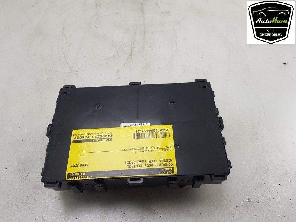 COMPUTER BODY CONTROL Nissan Leaf (ZE1) (|284B15SH1B|), Gebruikt, Nissan