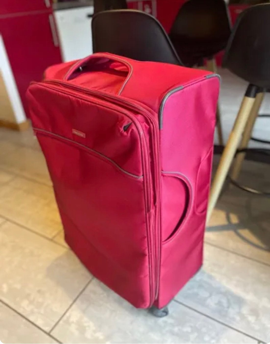 Valise cabine sur roulettes Samsonite 35cm/20cm/55cm LxPxH, Enlèvement, Comme neuf, Roulettes