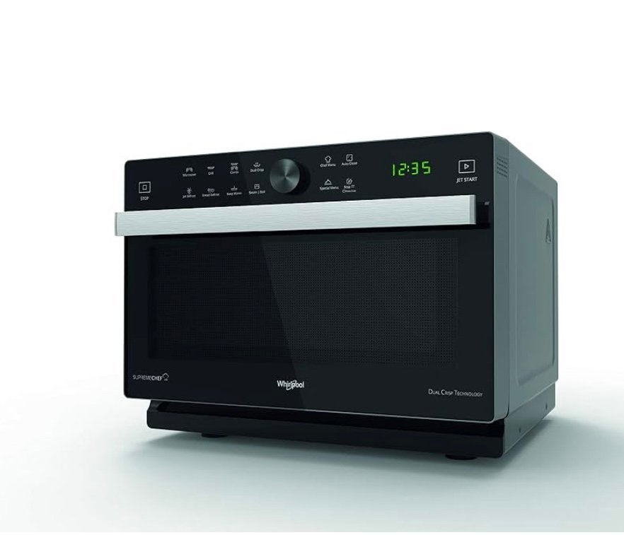 Four micro-ondes whirlpool + crisp, Electroménager, Enlèvement, Comme neuf, Four, Micro-ondes