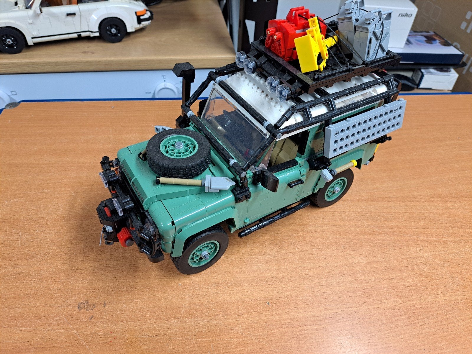 Land rover defendee, Kinderen en Baby's, Ophalen, Lego, Nieuw, Compleet