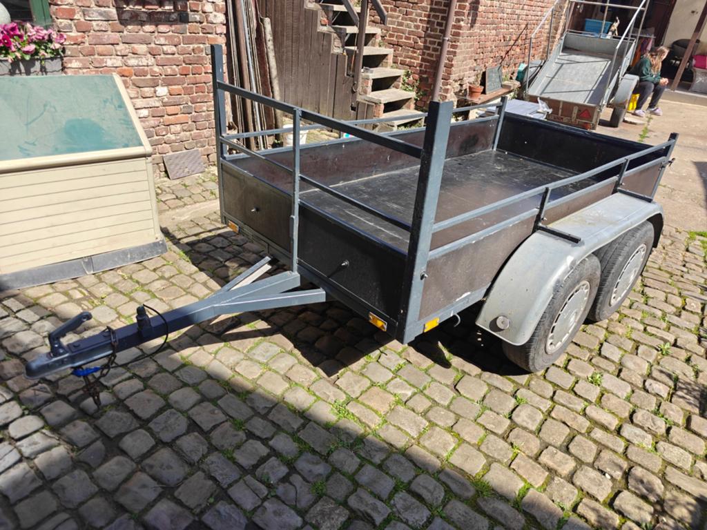 Aanhangwagen met afdekzeil. 750kg, Auto diversen, Aanhangers en Bagagewagens, Ophalen