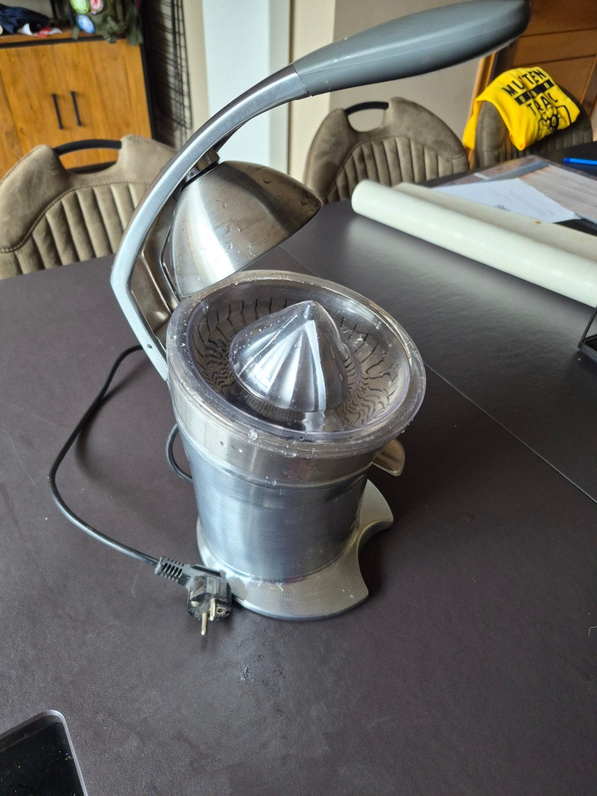 inox citruspers Solis., Electroménager, Enlèvement, Comme neuf, Électrique, Presse-agrume