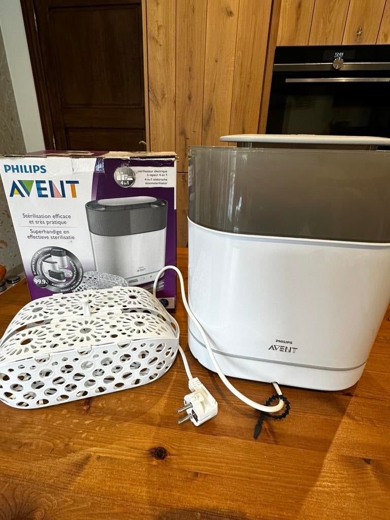 Philips Avent stoomsterilisator, Kinderen en Baby's, Babyvoeding en Toebehoren, Ophalen, Gebruikt, Sterilisator