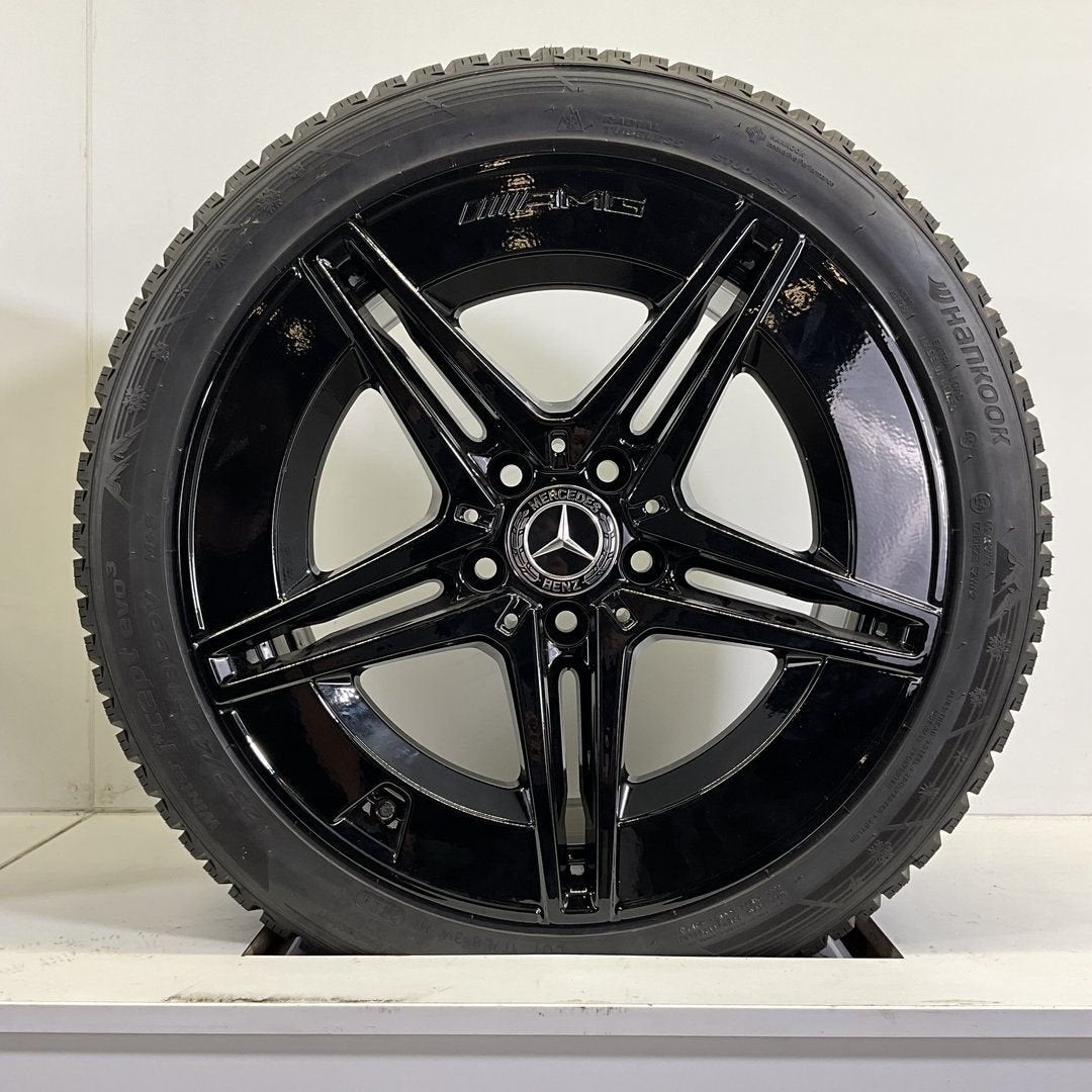 MERCEDES A, B C CLA KLASSE SET VELGEN + WINTERBANDEN 18 INCH, 18 inch, -, -, Banden en Velgen