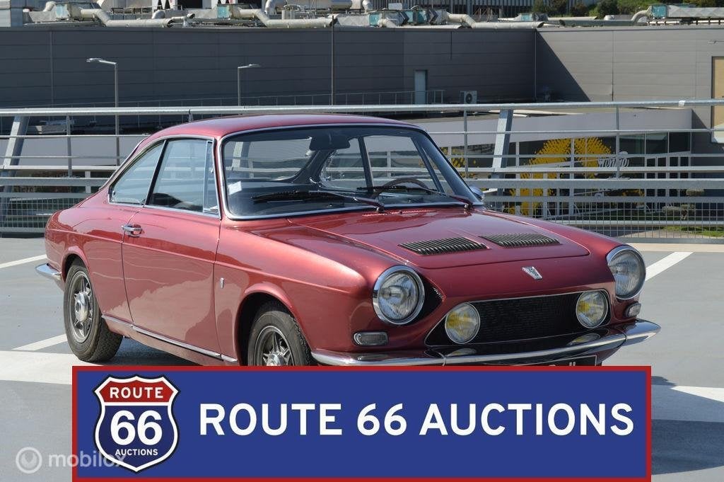 Simca 1200 S Coupé | 1969 | Route 66 Auctions, Overige merken, Zwart, Bedrijf, Handgeschakeld