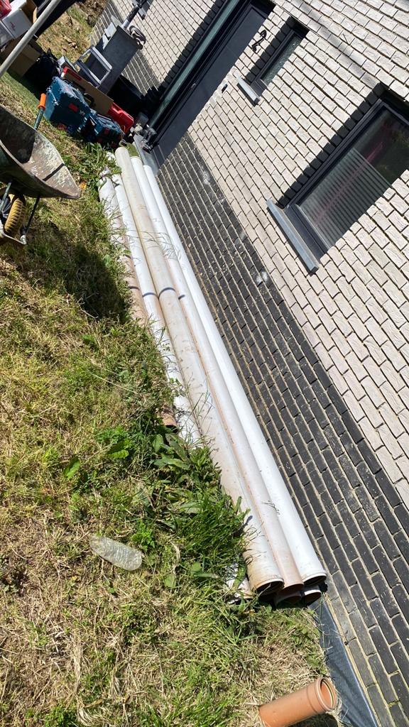 Tuyaux pvc orange 160, Bricolage & Construction, Enlèvement, Comme neuf