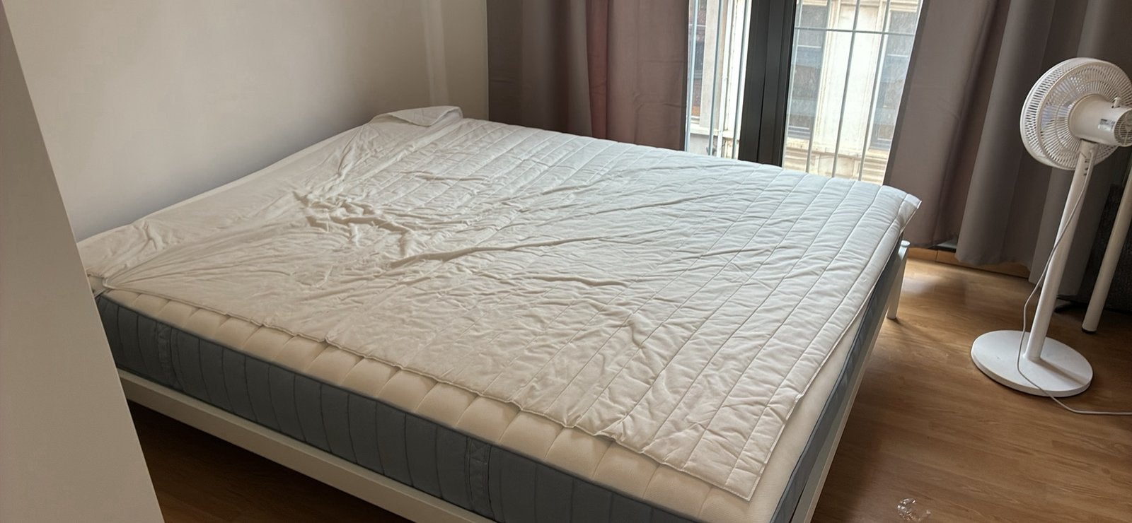 Bed te koop, heel goede staat!, Huis en Inrichting, Ophalen, Tweepersoons, Zo goed als nieuw, Matras