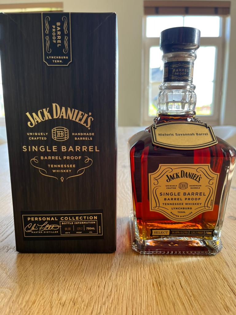 Jack daniels version USA Single Barrel Proof 750 ml, Collections, Enlèvement ou Envoi, Comme neuf