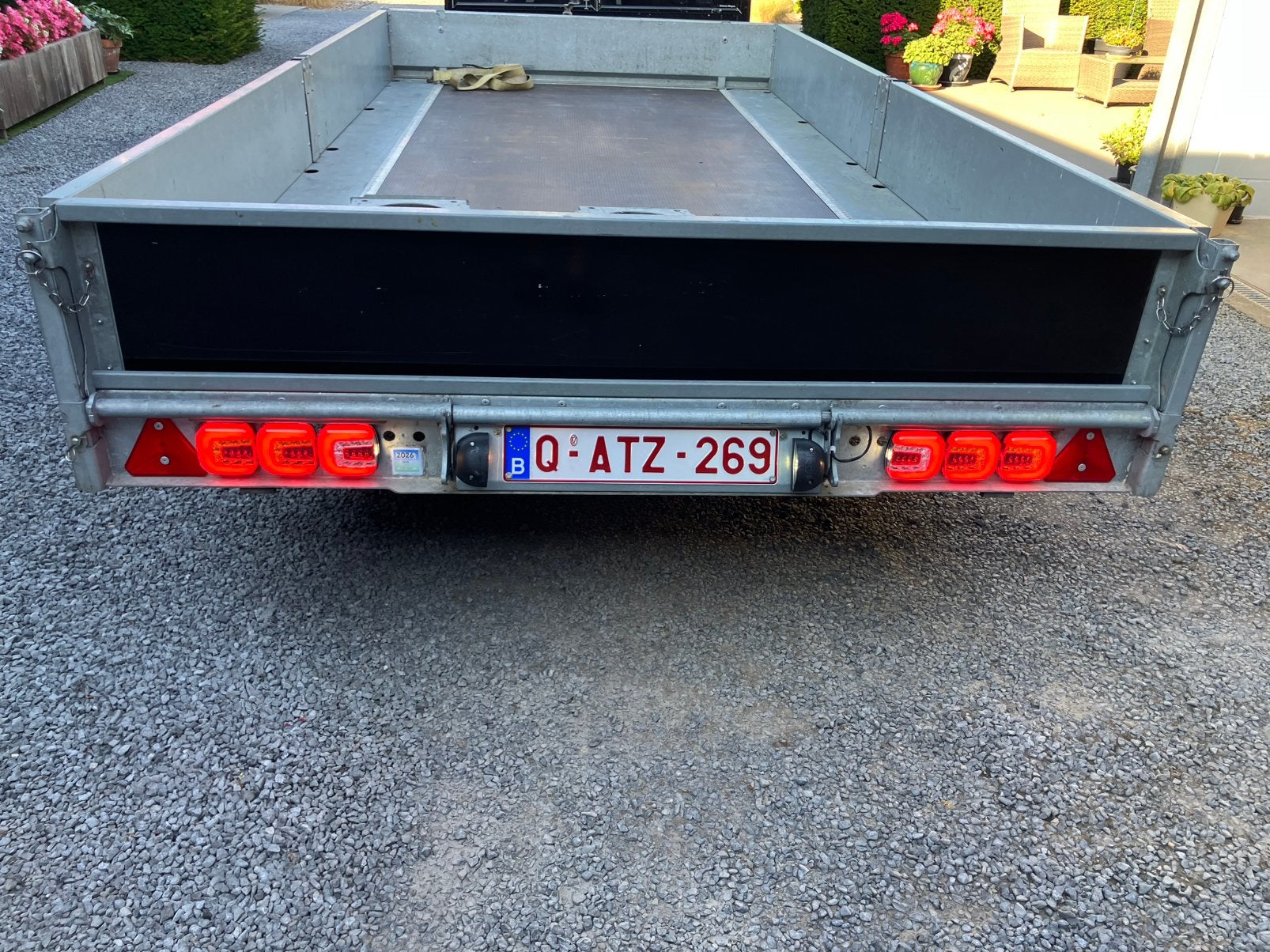 Banc inclinable Ifor Williams 3,5 t, Enlèvement, Comme neuf