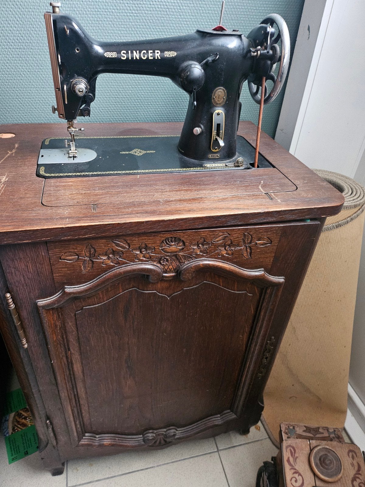 machine  à coudre, Antiquités & Art, Antiquités | Machines à coudre, Enlèvement