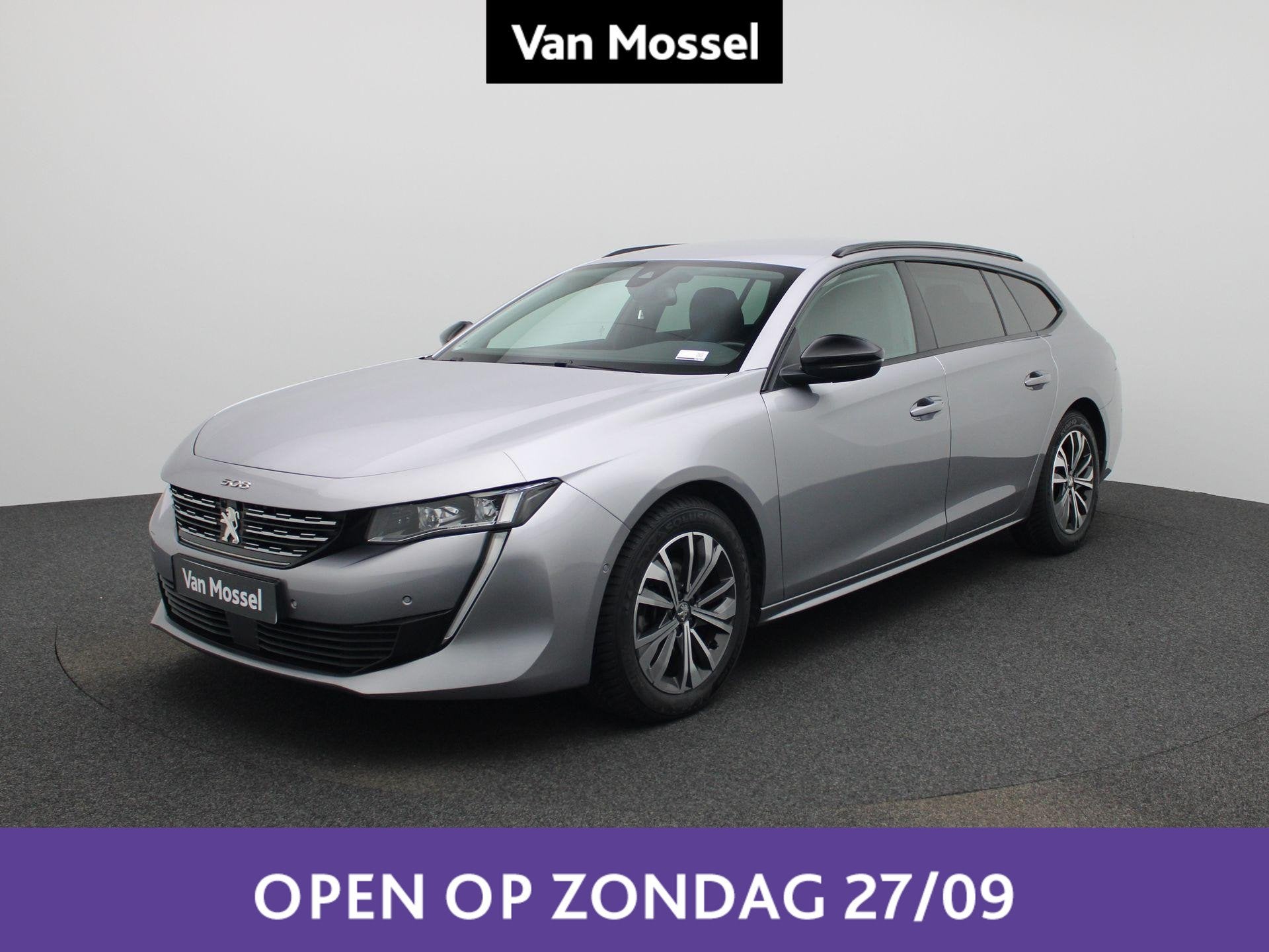 Peugeot 508 SW 1.5 BlueHDi 130 S&S EAT8 Allure Pack, Argent ou Gris, Achat, Entreprise, 1505 kg