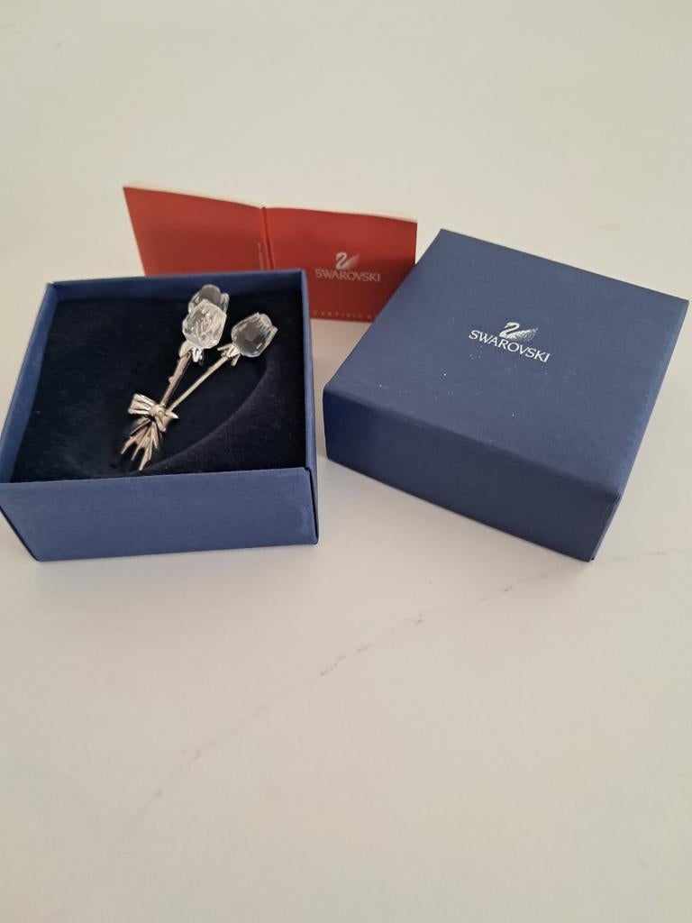 3 tulpen met strik gebonden., Verzamelen, Swarovski, Ophalen of Verzenden