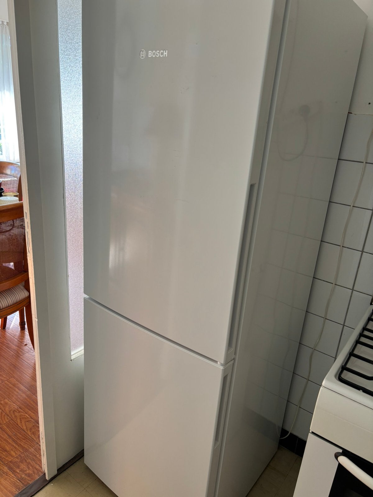Frigo/congelateur bosch, Electroménager, Enlèvement, Comme neuf