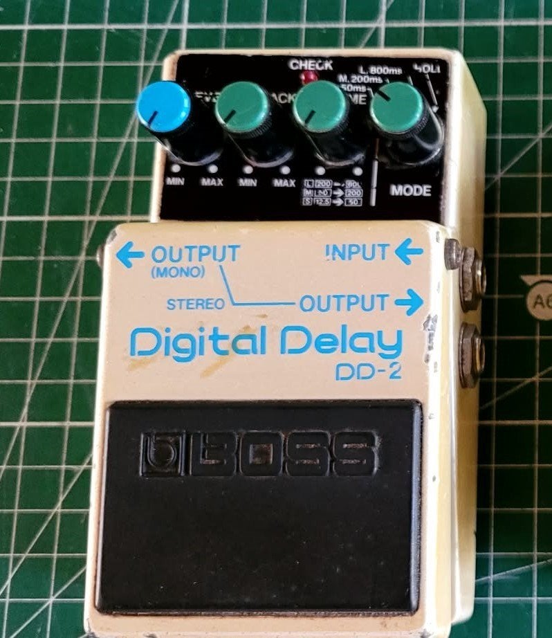 Vintage Boss DD-2 Digital Delay (Made in Japan), Muziek en Instrumenten, Ophalen of Verzenden, Gebruikt, Delay of Echo