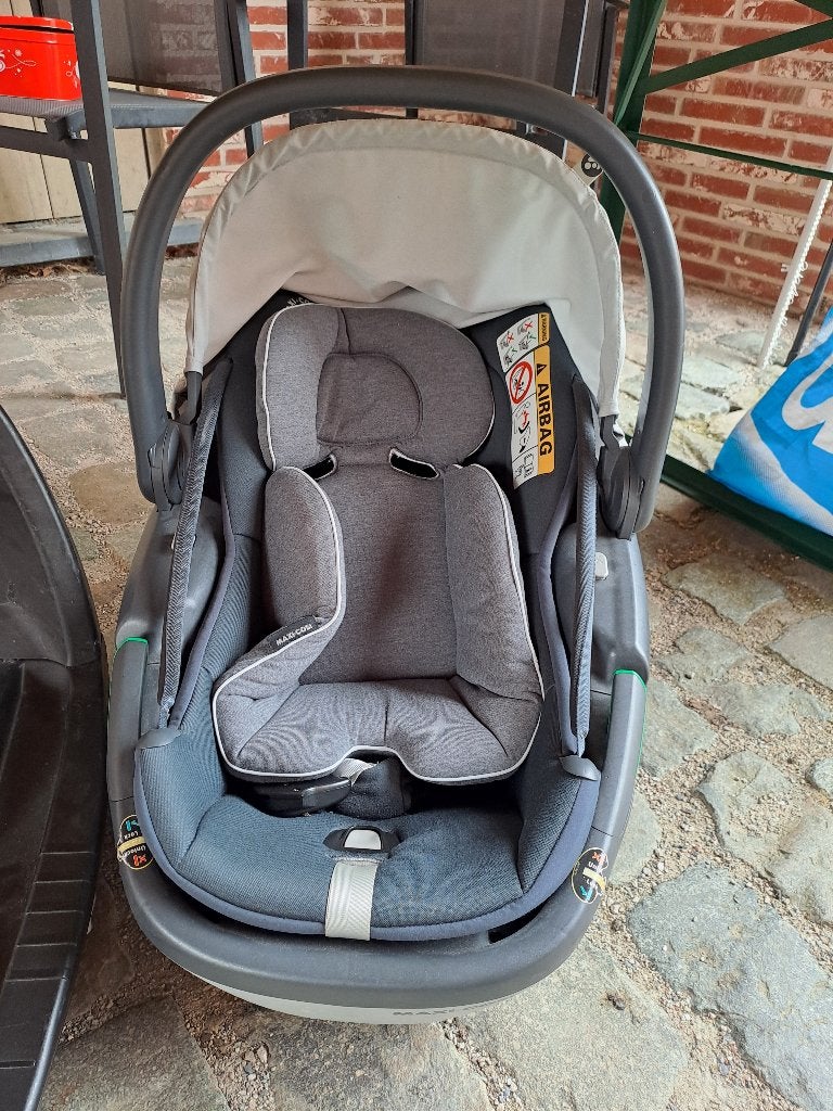 Maxi cosi coral + basis isofix, Kinderen en Baby's, Autostoeltjes, Ophalen, Gebruikt, 0 t/m 18 kg, Isofix