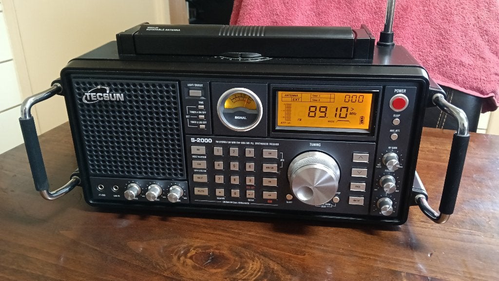 Tecsun S-2000 wereldontvanger, Enlèvement ou Envoi, Comme neuf, Récepteur