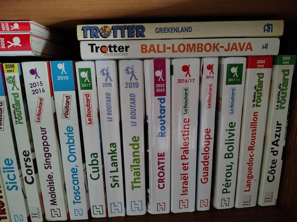 Lot Trotter en Rourard, Boeken, Trotter, Europa, Hachette, Reisgids of -boek