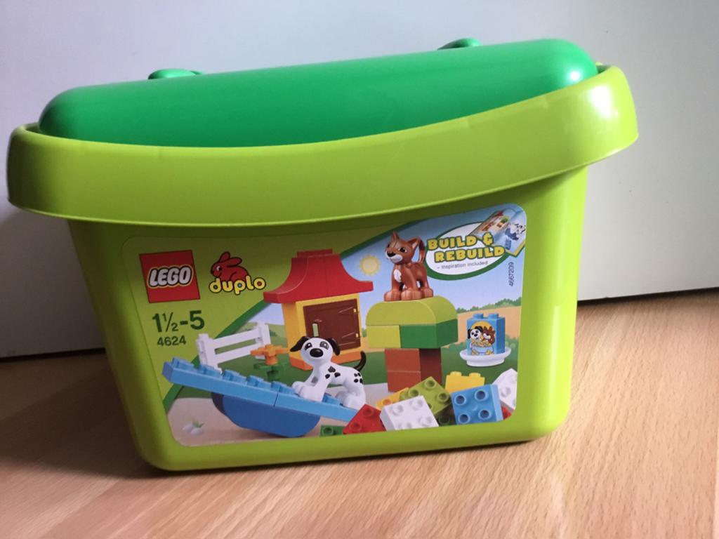 Lego Duplo 4624 Opbergdoos, Kinderen en Baby's, Speelgoed | Duplo en Lego, Ophalen of Verzenden, Zo goed als nieuw, Duplo, Inclusief doos