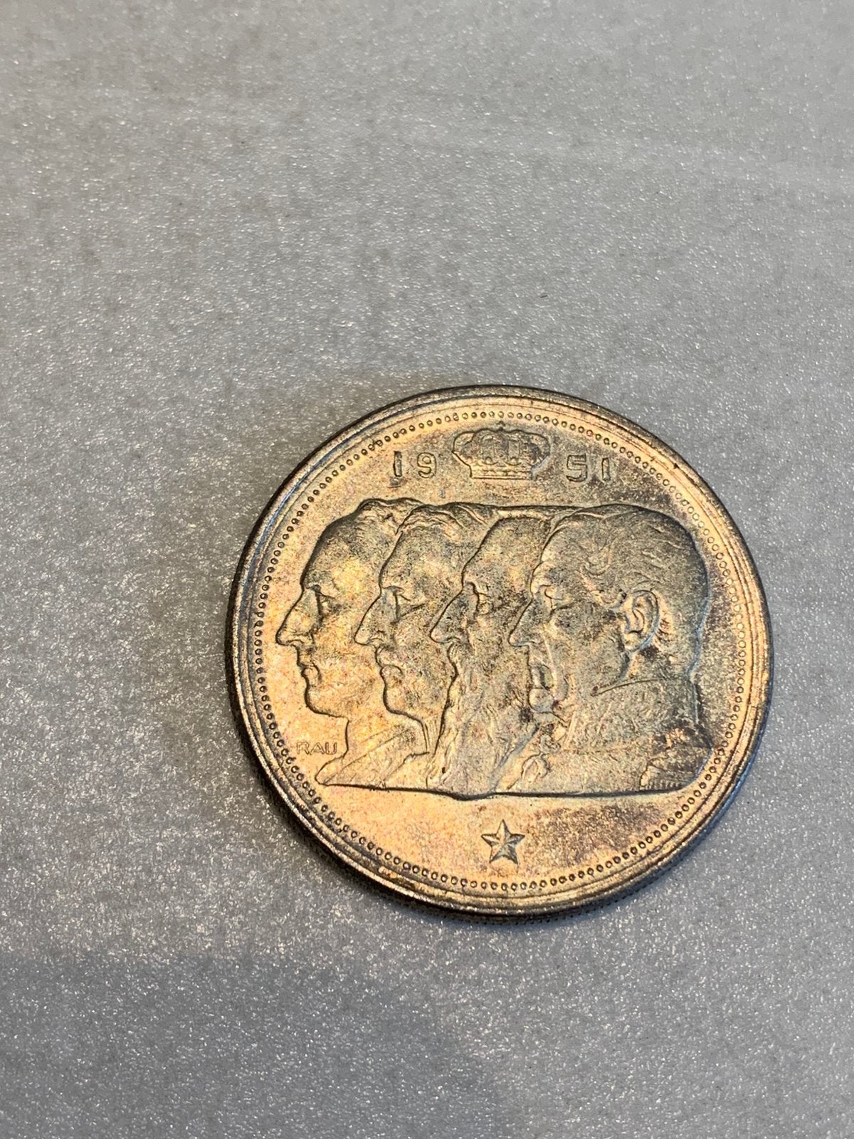 Zilveren 100 Frank 1951 – Vier Koningen (België), Ophalen of Verzenden
