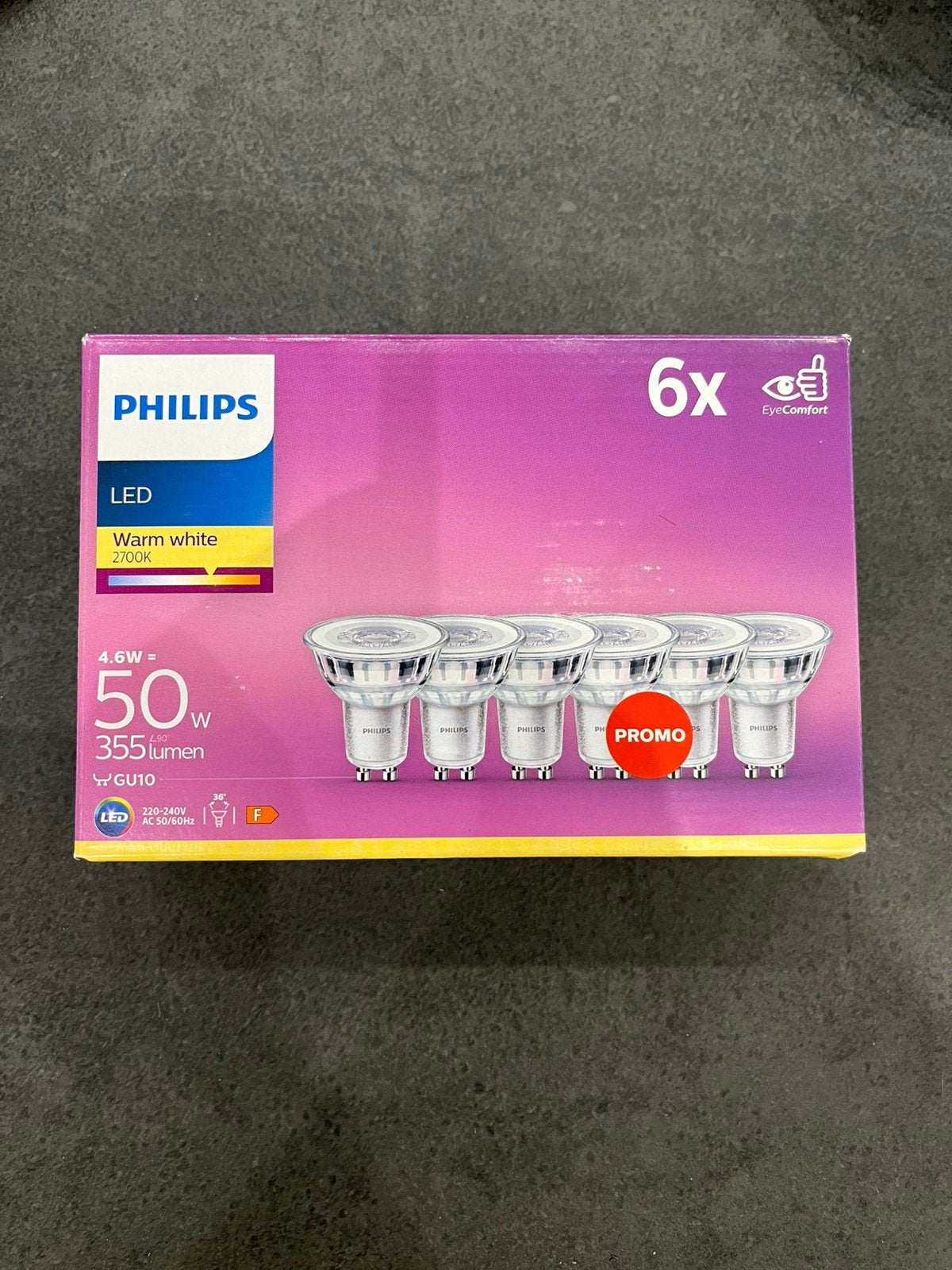 Philips GU10 LED-lampen, Ophalen, GU10, Zo goed als nieuw, LED