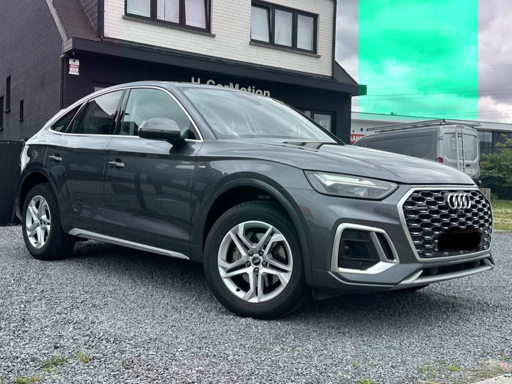 Audi Q5 Sportback 40 TFSI *Quattro *S LINE*204PK*, Autos, Audi, Entreprise, Achat, Q5, 4x4, ABS, Caméra de recul, Airbags, Air conditionné