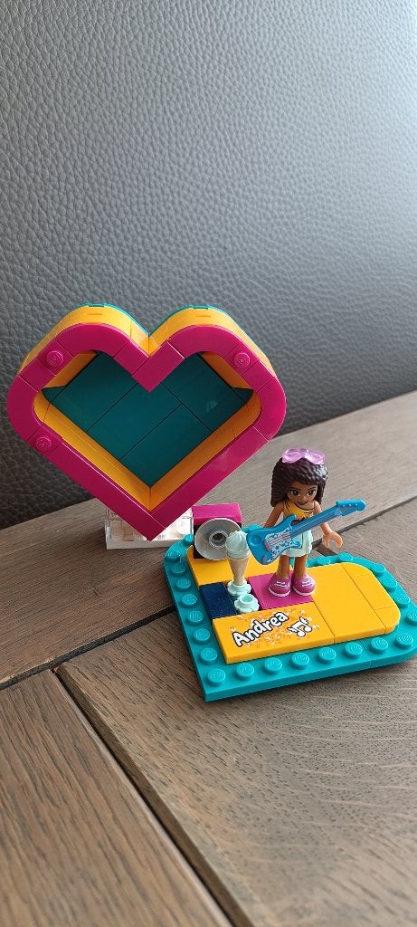 Lego friends set 41354 - Andrea's heart box, Ophalen, Lego, Zo goed als nieuw, Complete set