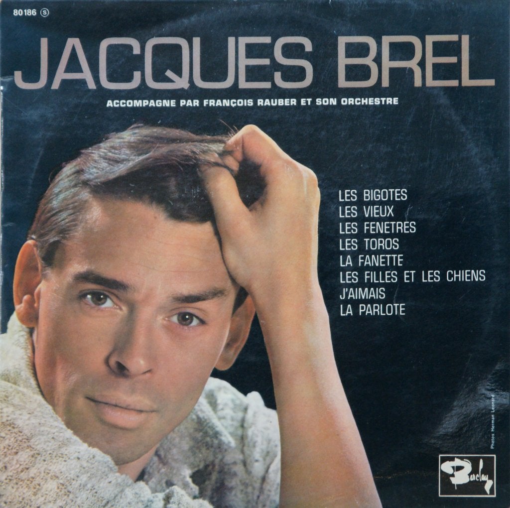 Jacques Brel – Les Bigotes, Gebruikt, 10 inch, Ophalen of Verzenden, Overige typen