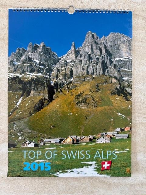 Nieuwe kalender 2015 "TOP OF SWISS ALPS" (nr4992), Ophalen of Verzenden, Overige typen