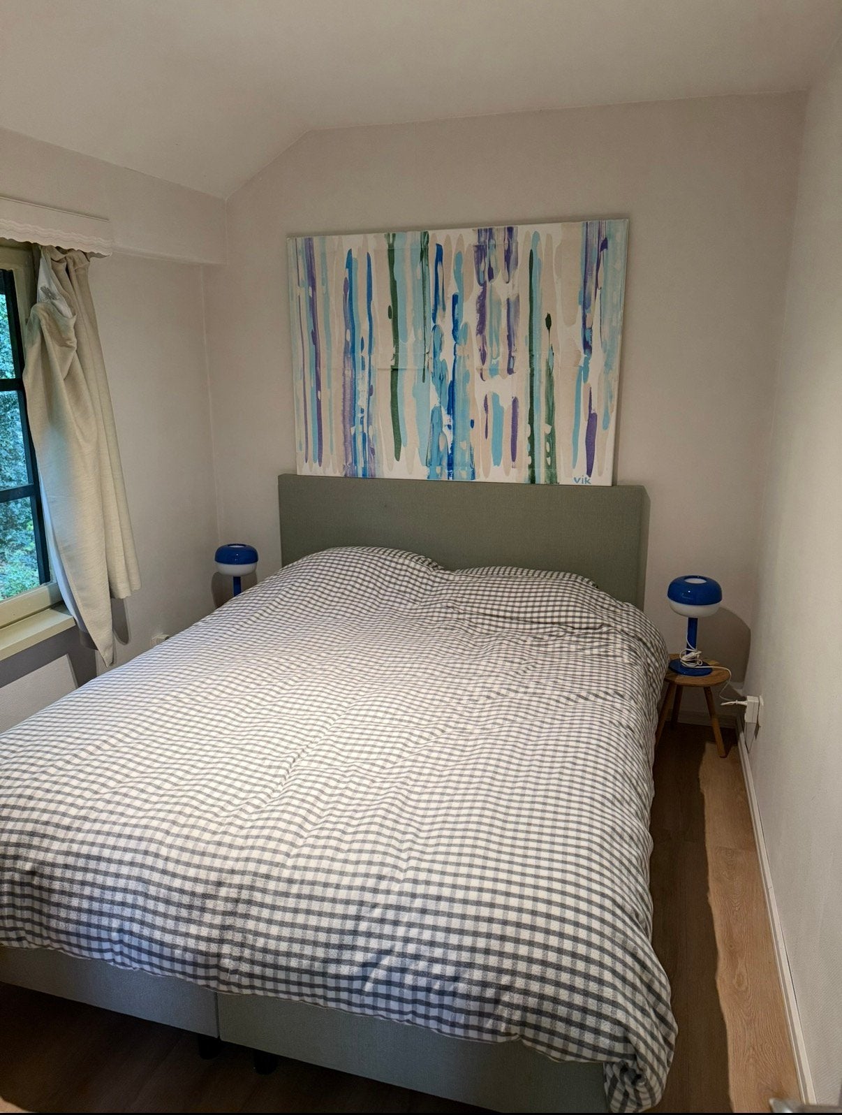 Boxspring 160 x 200, Ophalen, Zo goed als nieuw